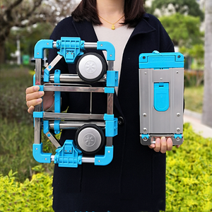 30kg stainles इस्पात मिनी पोर्टेबल <span class=keywords><strong>Foldable</strong></span> सामान एल्यूमिनियम मिनी हाथ ट्राली - Product Image 6