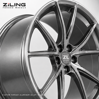 Rines de Aleación Forjados Monobloque Personalizados ZL Diseñados para Honda Civic de 17, 18 y 19 Pulgadas, Rines Personalizados Multirradio, Compatibilidad OEM, Posventa