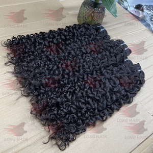 Paquetes de Cabello Humano Ondulado Doble Trama al por Mayor, Cabello Virgen Camboyano 12A con Cutícula Alineada - Product Image 2