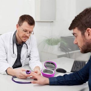 กระเป๋าเก็บอุปกรณ์การแพทย์แบบพกพา EVA สีสันสดใส กล่องใส่แบบแข็งพร้อมซิปสำหรับเครื่องวัดออกซิเจนปลายนิ้ว - Product Image 5