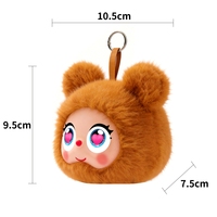 Altavoz Asistente de Voz con IA de Peluche, Directo de Fábrica, con Pantalla de 2 Pulgadas, para 80 Idiomas, Batería de 1000 mAh, Salida de 2W, para Uso en Interiores y Exteriores