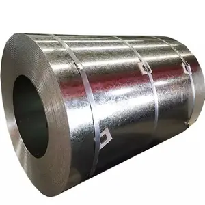 Bobina de aço galvanizado laminada a quente e a frio de tamanho padrão, bobina de aço galvalume pré-pintada de zinco por imersão a quente, preço de fábrica na China