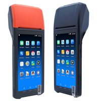 Venta al por mayor multifuncional 6,0 pulgadas pantalla táctil Digital caja registradora contador Android 8,0/11 Terminal portátil Pos máquina