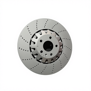 Disco de Freno Trasero Ventilado de Alta Calidad, <span class=keywords><strong>Precio</strong></span> de Fábrica, OE 4M0615601P 4M0615601J YH22019 para Audi <span class=keywords><strong>A6</strong></span>, Audi A7, Audi Q7 - Product Image 4