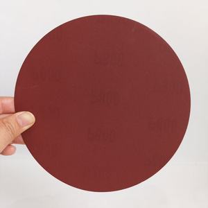 Carta <span class=keywords><strong>vetrata</strong></span> da 5 pollici 800 graniglia 125mm di alluminio ossido rosso colore misto abrasivi dischi di sabbia per metallo - Product Image 2