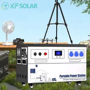 Grote capaciteit 5KW 10KW 15KW draagbare krachtcentrale grote LiFePO4 batterij oplaadbare zonnegenerator voor thuis en buitengebruik MPPT - Product Image 4