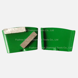 <span class=keywords><strong>HTC</strong></span>-Diamant-Doppel-Rechtecksegmente mit Schnellwechselsystem OEM Schleifblock für Betonschleifen und Bodenschleifen Schleifwerkzeuge - Product Image 3