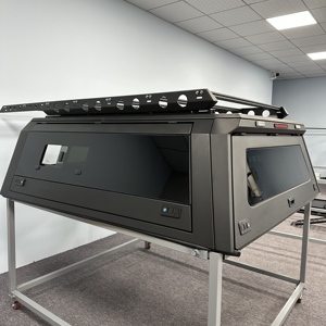 Cubierta de Caja de Camioneta en Existencia, Envío Rápido, Cubierta de Camioneta para <span class=keywords><strong>TOYOTA</strong></span> TACOMA, DOGE RAM 1500, JEEP GLADIATOR JT, FORD F150, 5.5 Pies - Product Image 1