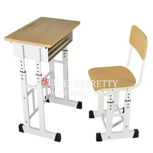 학생 책상 및 테이블 학교 학생 가구 조절 높이 책상 의자 어린이 책상 및 의자 연구