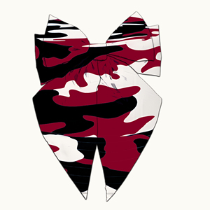 Barrette à cheveux personnalisée imprimée camouflage Indianapolis pour les fans de l'équipe ; pour l'amour de l'équipe par les fans féminines - Product Image 3