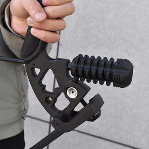 Amortisseur professionnel <span class=keywords><strong>noir</strong></span> en caoutchouc composite pour <span class=keywords><strong>poulie</strong></span> de tir à l'<span class=keywords><strong>arc</strong></span> et flèche, vente en gros - Product Image 5