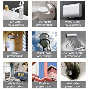 Pompe de surpression à affichage numérique QY-300-BPB 0,3 kW, 3 m³/h, hauteur de refoulement 25 m |   Protection contre les fonctionnements à sec et relance automatique |   Surpresseur pour chauffe-eau - Product Image 6