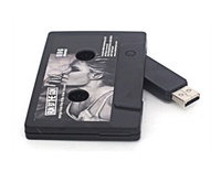 Clé USB en forme de cassette audio 16 Go personnalisable avec logo – Vente en gros à prix réduit