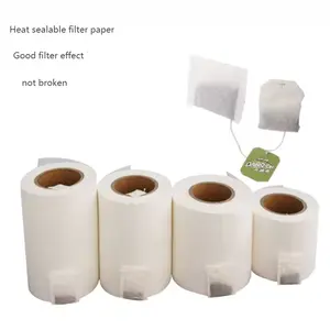 High Quality Heatsealable Empty Bags Filter Paper Of First Level Quality Disposable Tea Filter Bags For Loose Tea