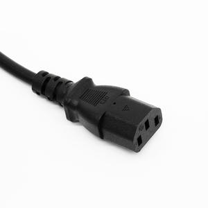 Cavo di alimentazione da spina Schuko europea a IEC C13 con connettore maschio tipo CEE, cavi di alimentazione e prolunghe - Product Image 3