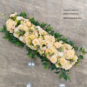 Decoración de Boda, Arreglo Floral Artificial con Rosas y Hortensias para Eventos, Exhibiciones, Pasarelas, Decoraciones Colgantes para Exteriores - Product Image 2