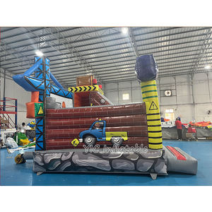 Vente en gros Knight Terrain de jeu gonflable Combo Slide Soldiers Guard Bounce House avec toboggan pour le plaisir de <span class=keywords><strong>la</strong></span> fête - Product Image 5