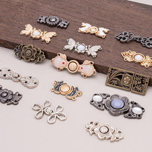 Botones de Aleación de Zinc Estilo Antiguo para Qipao y Hanfu, Cierre de Presión con Tiempo de Entrega de Muestra de 7 Días - Product Image 4