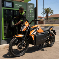 Moto électrique robuste, charge maximale 250 kg, 72 V 45 Ah LFP, 85 km/h, vélo électrique