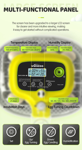 Новый автоматический мотор-противоточный для инкубатора на 16 яиц WONEGG для куриных и индюшачьих яиц, цена, инкубатор для птицы - Product Image 3