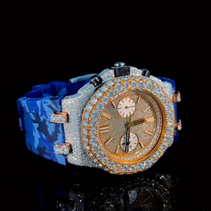 คุณภาพสูงมาใหม่ Vvs Lab ปลูกนาฬิกาสายยางนาฬิกาสําหรับชาย - Product Image 6