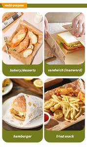 Factory Direct Oil Proof <b>Paper</b> Wholesale Custom Food Safety Grade Oil Proof <b>Wax</b> Coated <b>Paper</b> - Product Image 4