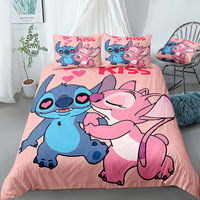 Ensemble de literie pour enfants avec impression numérique d'anime mignon, 3 pièces, design de dessin animé, housse de couette pour dortoir