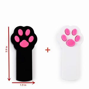 Juguetes láser para gatos y perros, puntero de luz LED interactivo, herramienta de entrenamiento para rascar, maceta roja, juguete para hacer ejercicio - Product Image 2
