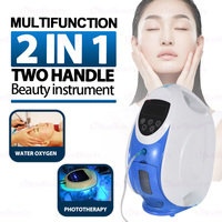 Pistola de Oxígeno Facial, Máquina de Oxígeno al 98% O2toderm, Máscara de Cúpula, Cuidado Facial, Antienvejecimiento, Rejuvenecimiento de la Piel, Equipo de Belleza