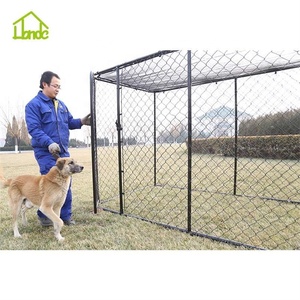 Sıcak ucuz çelik büyük pet köpek kulübesi bir kapı ile - Product Image 4