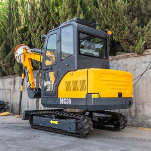 حفارة صغيرة 3 طن من نوع الزاحف، حفارة هيدروليكية صغيرة للمزارع والهندسة والحدائق، متوفرة للتوصيل العالمي - Product Image 6