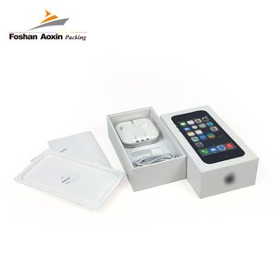 Manufactured Custom Design Logo Cardboard Electronics Smartphone Empty Packaging Box For Iphone
