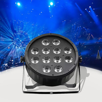 Produsen Lampu Hong He Kontrol Otomatis 12*12 W RGBW 4 in 1 Lampu Par LED untuk DJ Disko Pub