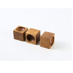 Organisateur de cuisine : Support individuel en bois pour œufs, en chêne et noyer, pour la restauration fine, OEM - Product Image 1