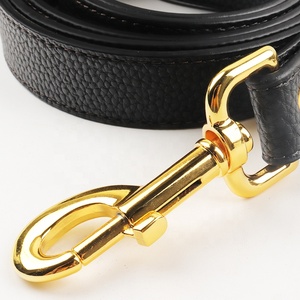 Colore personalizzato collare in pelle per animali domestici Vegan / PU di lusso accessori in oro di alta qualità collare per cani Designer - Product Image 3