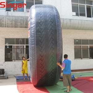 الإعلان مع شعار نفخ إطار السيارة - Product Image 2