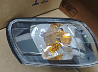 Pour Toyota Corolla AE101 1999, clignotant avant, feux de coin avant, lentille noire, lampe de signalisation, phare 81110-13160