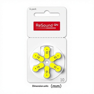 <span class=keywords><strong>Piles</strong></span> auditives économiques et abordables en zinc-air sans mercure, tailles 675/<span class=keywords><strong>312</strong></span>/10A/13A - Product Image 2