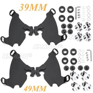 Gran Oferta: Kits de Montaje de Faro Delantero de Motocicleta de 39MM/49MM con Bloqueo de Gatillo para Harley Sportster XL883 1200 - Product Image 2