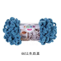 Fil Couverture Alize Puffy Fine en Gros, Fil Chenille à Boucle au Doigt, Sans Crochet ni Aiguille, Fil Puffy, Fil Volumineux