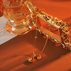 Collana con Ciondolo a Forma di Zucca in Stile Cinese, Realizzata a Mano con Antica Maestria Artigianale, Lusso Discreto per Donne, Vendita all'Ingrosso - Product Image 2