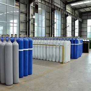 Cylindre d'azote haute pureté 99,999 %, 50 L, 200 bars, isolé sous vide, gaz comprimé pour applications de recherche analytique - Product Image 4
