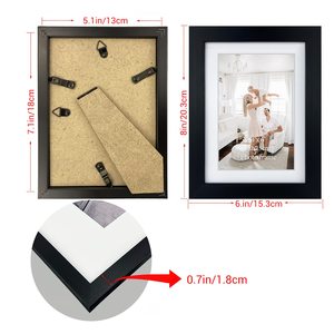 Fuling vente en gros cadre Photo en MDF créatif fait à la main <span class=keywords><strong>30x40</strong></span> 40x50 50x50x70cm haute qualité en bois affiche cadre Photo décor à la maison - Product Image 2