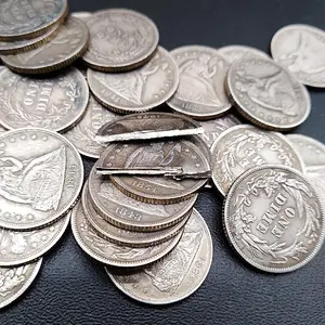 Artigianato all'ingrosso rame moneta commemorativa placcata argento moneta d'argento americana 1795 statua della libertà americana