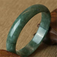 Bracelet jonc en quartzite naturel de Guizhou vert clair 56mm 58mm 60mm 62mm 64mm pour hommes et femmes - Vente en gros