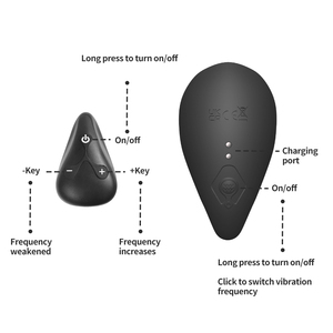 Ferngesteuerter Anal-Plug Tragbarer <span class=keywords><strong>Dildo</strong></span> Vibrator Sexspielzeug für Frauen Weibliche Vibration Klitoraler Orgasmus Erwachsenen-USB-Aufladung - Product Image 5