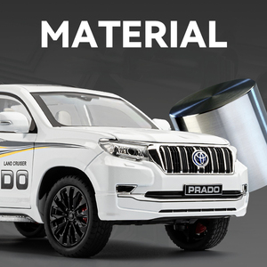 Modellino SUV in <span class=keywords><strong>Scala</strong></span> <span class=keywords><strong>1</strong></span>/<span class=keywords><strong>18</strong></span> in Lega Pressofusa con 6 Porte Apribili, Suono, Luci, Funzione Pull-Back, Sterzo e Ammortizzatori - Product Image 3