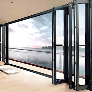 Coupure thermique Windows de <span class=keywords><strong>profil</strong></span> mince et verre triple en aluminium de portes pour le balcon - Product Image 1