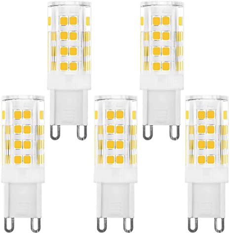 G9 Led Light Bulb 5W (40W Halogen Equivalent) 400lm G9 Daylight White BulbsためHome Lighting