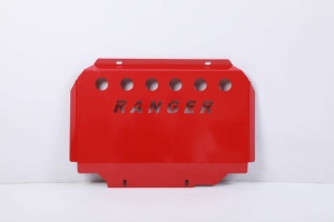 Protection de carter moteur en aluminium rouge personnalisée de haute qualité <span class=keywords><strong>Cavin</strong></span> Off Road, garantie 2 ans pour Ford Ranger 2011-2016 - Product Image 2